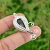 Daughters Day Deal Solar Moss Agate Stone 925 Sterling Silver Elegant Pendant
