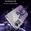 For Xiaomi 12 Lite 5G Anti-fall PC+TPU Lovely Rabbit Cell Phone Pull-out Kickstand Case