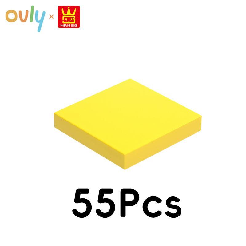 WANGE 2*2 Building Blocks 100Pcs Small Compatible Bricks 4-Hole Smooth Panel Elements Accessories MOC DIY Bulk Kids Toy No.3068