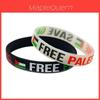 Stylish Palestine Silicone Wrist Band Featuring The Iconic Palestinian Flag Design