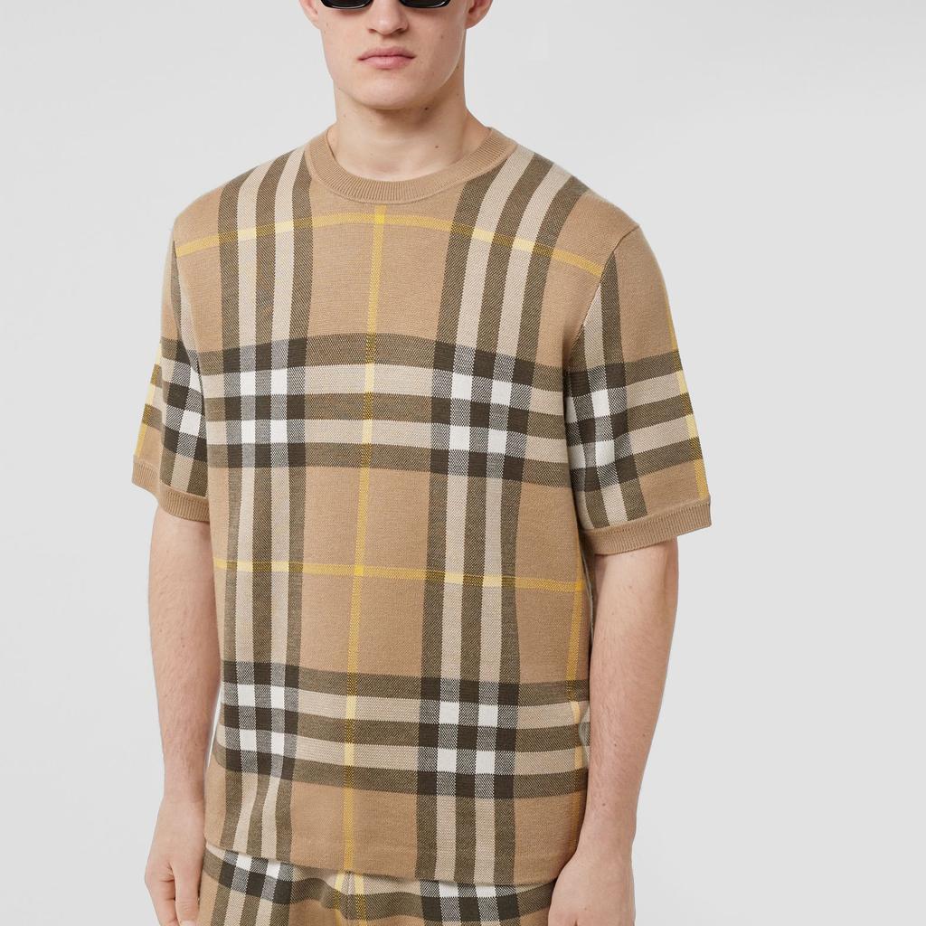 Burberry Vintage Check Knitted T Shirt 80549171