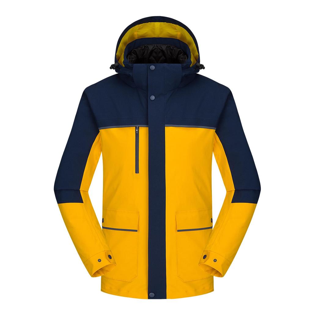 Premium 3-in-1 Unisex Ski Suit: Thickened, Windproof 90% Down Business Jacket and Outerwear Set