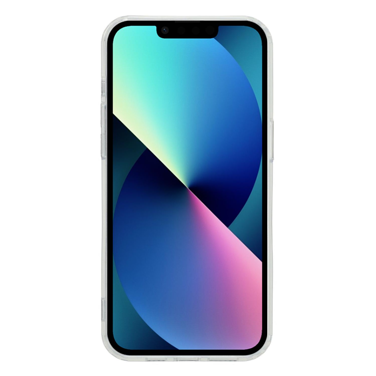 

Для iPhone 13 Магнітний чохол Акриловий ТПУ Прозорий Чохол для задньої панелі телефону Brown