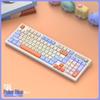 Viper K98 Dual-Mode Wireless Bluetooth Mechanical Keyboard: Stylish Color-Block Design with Office and Gaming Luminous Features