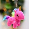 New Unicorn Plush Toy Dolls Small Pendant Bags Keychain Ornaments Dolls for Girlfriend