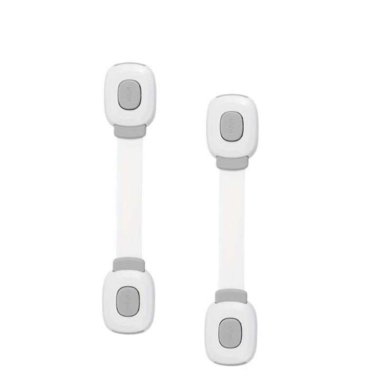 Adjustable Sliding Cabinet Security Lock for Doors and Windows Multifunctional Anti-Theft Protection No Drilling Required