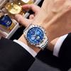 Men'S Star Quartz Watch Fashion Business Watch Waterproof Small Three-Pin Watch Men'S