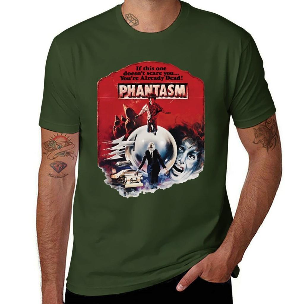 Phantasm Tshirt Aesthetic Clothing Customizeds Animal Prinfor Boys Heavyweights Unisexs White T Shirts