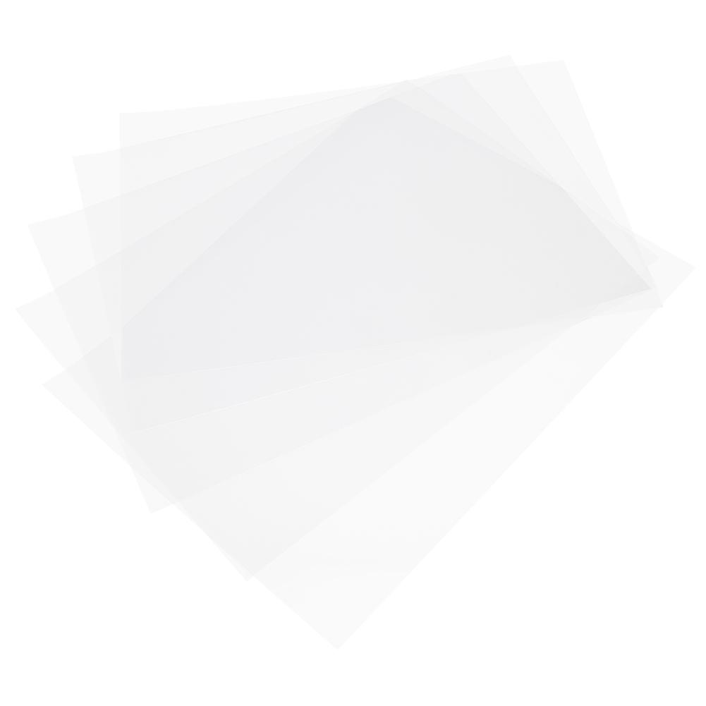 10Pcs Shrink Film Semitransparent Frosted Heat Shrinkable HandPainted  Sheet 0.2mm 2029#