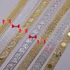 Decorative Wrought Iron Lace Strips In Gold & Silver for Photo Frames