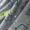 Dinosaur Glow-in-the-Dark Flannel Blanket for Kids - Autumn/Winter Coral Fleece