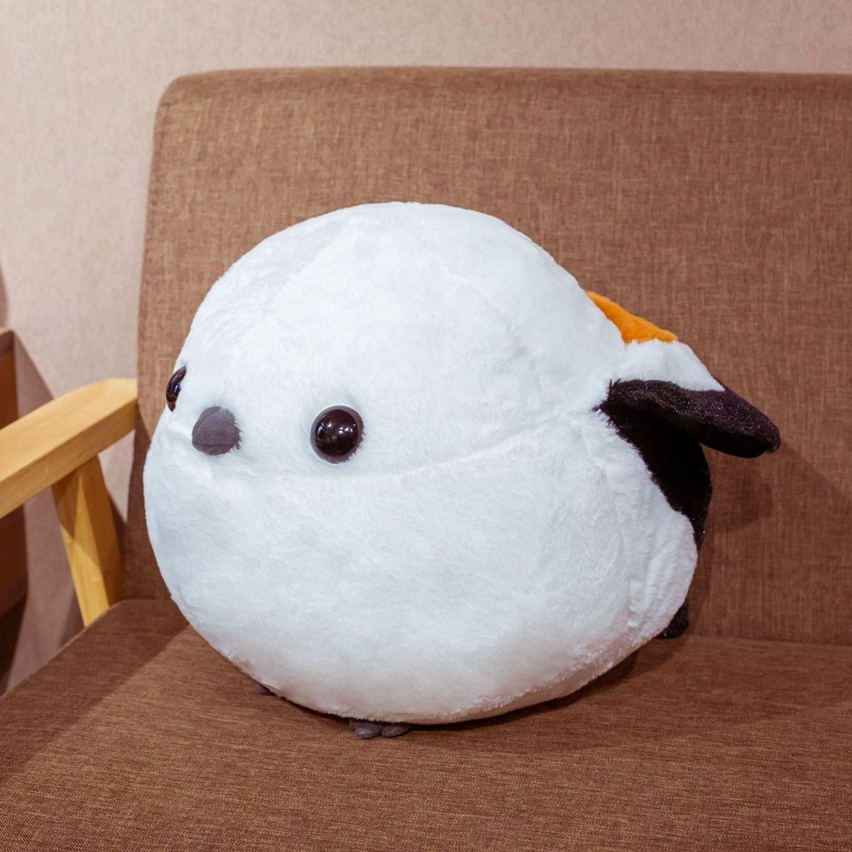 

30/40cm Cute Cartoon Sparrow Tit Plush Toy Lifelike Soft Stuffed Animal Sparrow Bird Doll Sleep Pillow Kids Toys Birthday Gift 30cm
