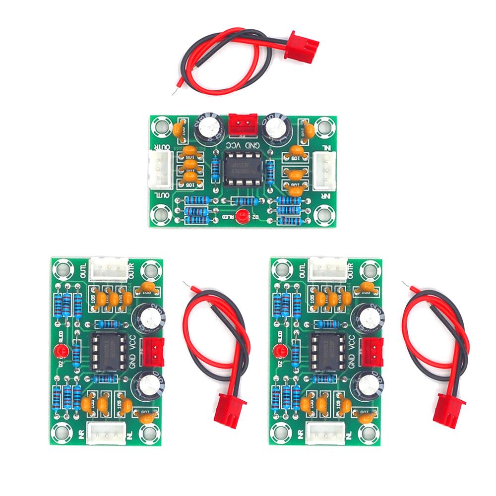 NE5532 Operational Pre-Amplifier Module Digital Audio Front Amplifier Board Preamplifier 5 Times Rate Wide Voltage