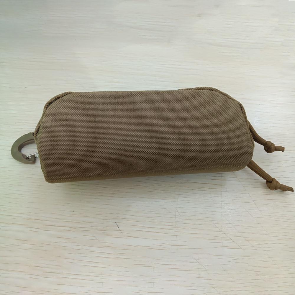 1000D Travel Portable Outdoor Zipper Goggles Storage Box Tool Bag Waist Bag Eyeglasses Bag