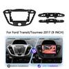 For FORD Transit Tourneo 2017 9 Inch Car Fascia Frame Decorative Panel Mounting Auto Interior Accessories
