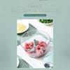 Mini Manual Food Chopper Pull Operated Garlic Mincer Multifunctional Vegetable Cutter for Home Kitchen Use