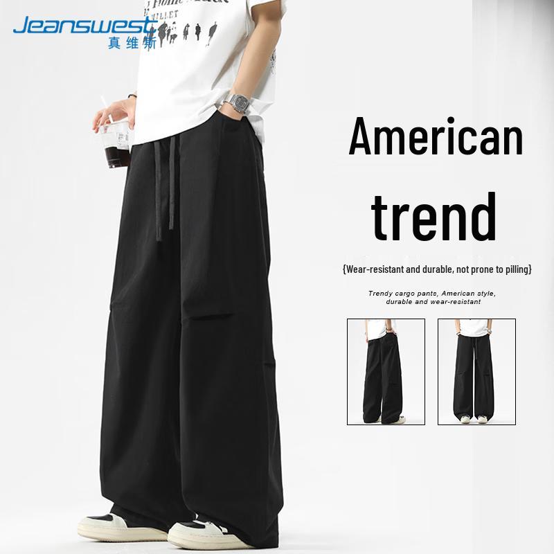 Jeanswest Men s Pure Cotton Drapey Straight Leg Cargo Pants 2XL