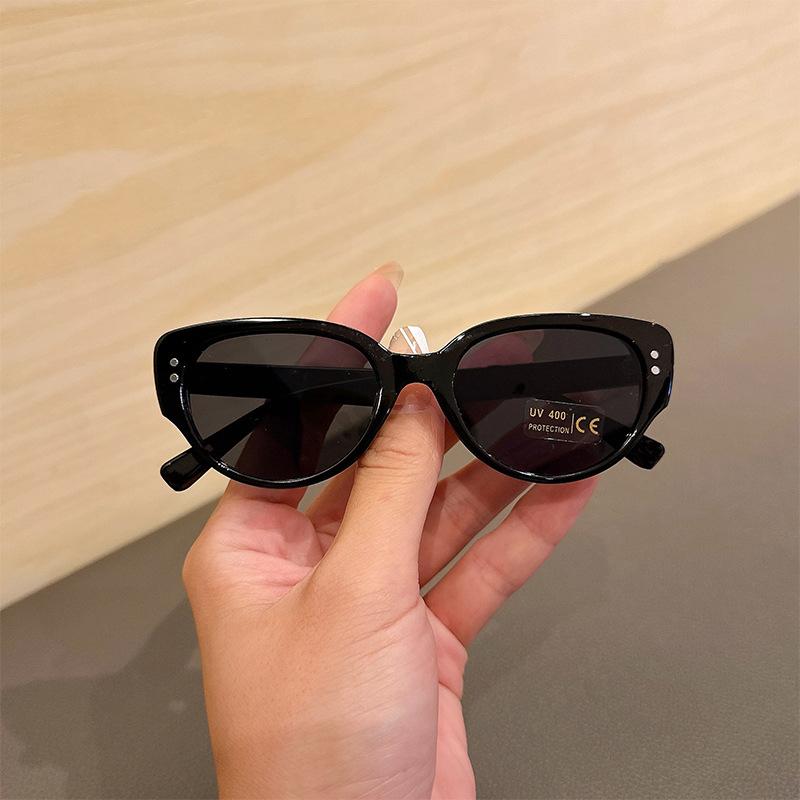 Korean Style Trendy Children's Sunglasses Outdoor Black Sun Glasses Baby Sun-shading Eyeglasses Travel Fishing Driving Girl Boy