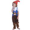 Märchen Kind Jungen Zwerg Cosplay Kostüm Weihnachtsanzug Weihnachtself Kostüm Performance Set