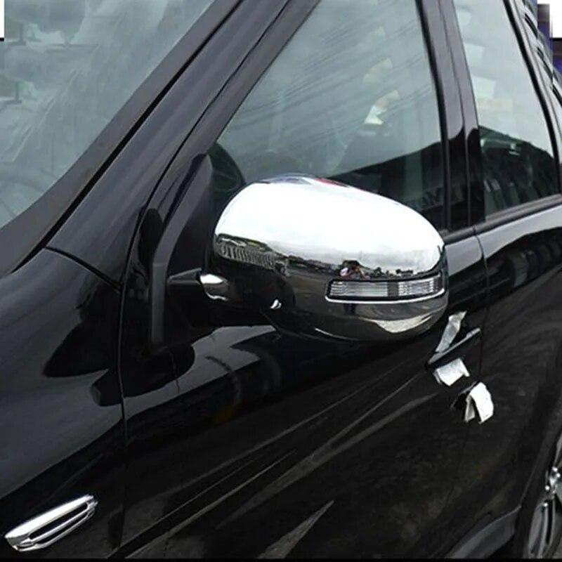 Accesorii auto pentru Mitsubishi ASX 2016 2017 ABS cromat pentru ușă laterală retrovizoare oglinda spate ornament cu lumină de întoarcere