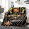 Lord Rings Customize Text Blanket Gift Customizable Blanket Soft & Cozy Versatile for Nap Chair Bed Couch Ideal for All Seasons