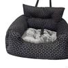 Booster Dog Car Seat Portable Comfortable Outdoor Kennel Pet SUV for Large Cats Puppies