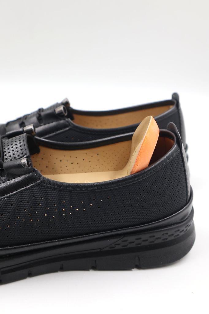 Balerini din piele artificială de modă pentru femei, cu toc plat, balerini de vară, cu talpă ortopedică ușoară, pantofi casual