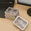3Pcs Chic Bow Ribbon Korean Lace Desktop Organizer Iron Album Case Container  Cosmetic Container
