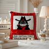 LLil DDarkie Rapper Cushion Cover Antidustmite Pillowcase Invisible Zipper Silky Short Plush Sofa Cushion Cover