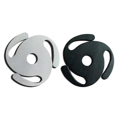 Solid Aluminum 45RPM Record Adapter For 7Inch Recorder Ensures Stability And Sound Enhancement