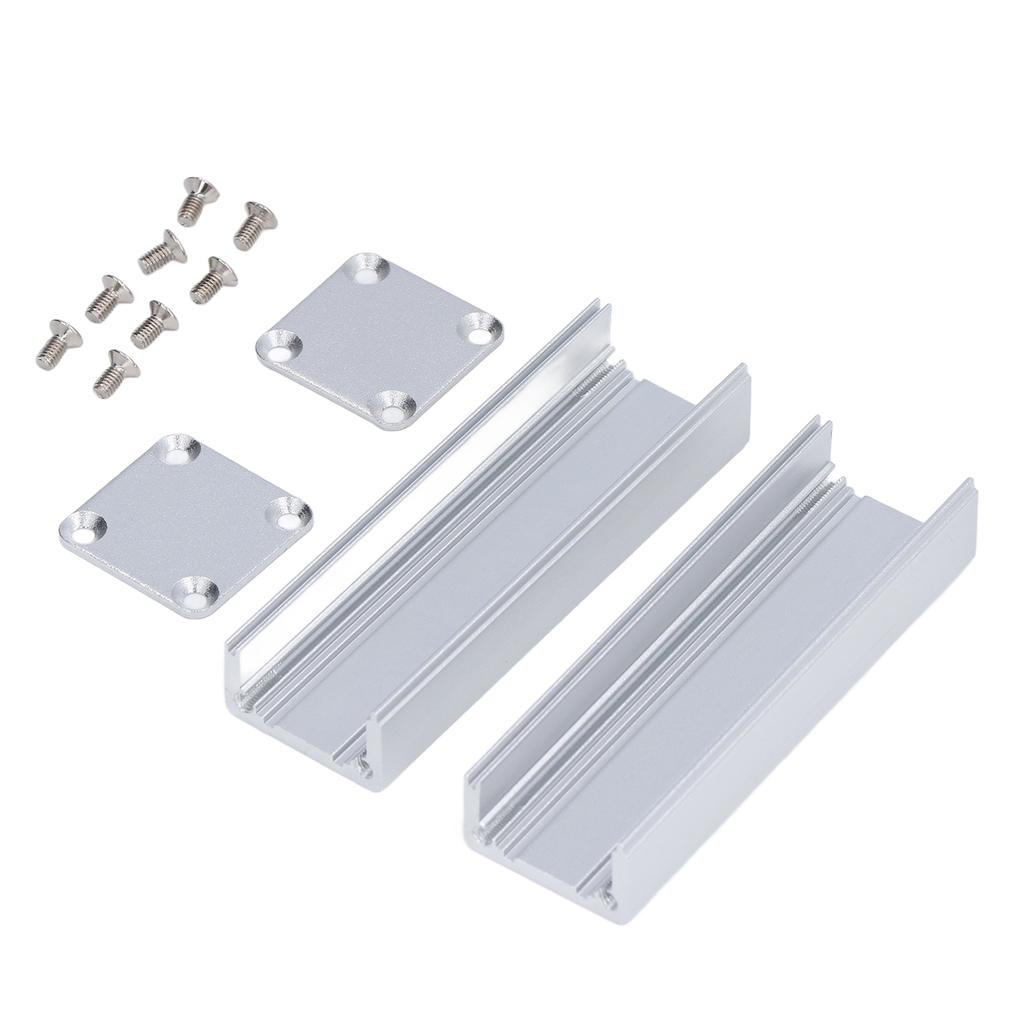 Alüminyum Muhafaza Güç Bağlantı Mat Kutusu Devre Kartı Kablolama Muhafazası Elektrik Aksesuarları