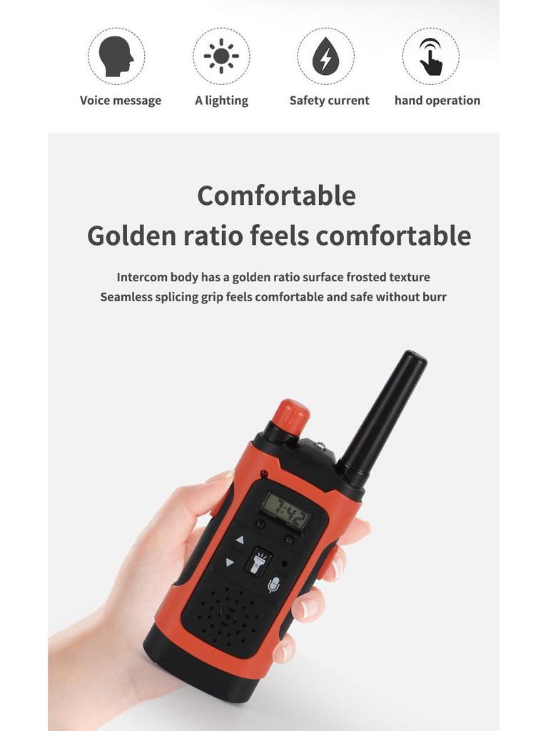Children's Long-Range Wireless Walkie-Talkie Set (2-Pack)
