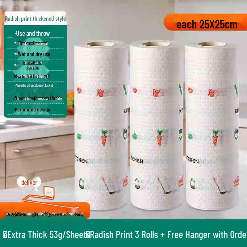 Disposable Absorbent Kitchen Wipes