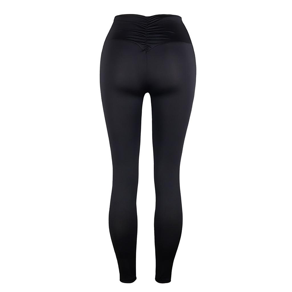 Damen Stretch Yoga Leggings Fitness Laufen Gym Sport Taschen Hose