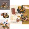 Inertia Construction Truck Toy For Kids With Moving Parts And Lift Crane