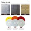 Three-Step Diamond Floor Polishing Pad for Granite and Concrete
