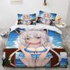 Kawaii Anime Sexy Girl Bedding Set,Duvet Cover Comforter Bed Set Quilt Cover Pillowcase,King Queen Twin Size Boys Girls Adults