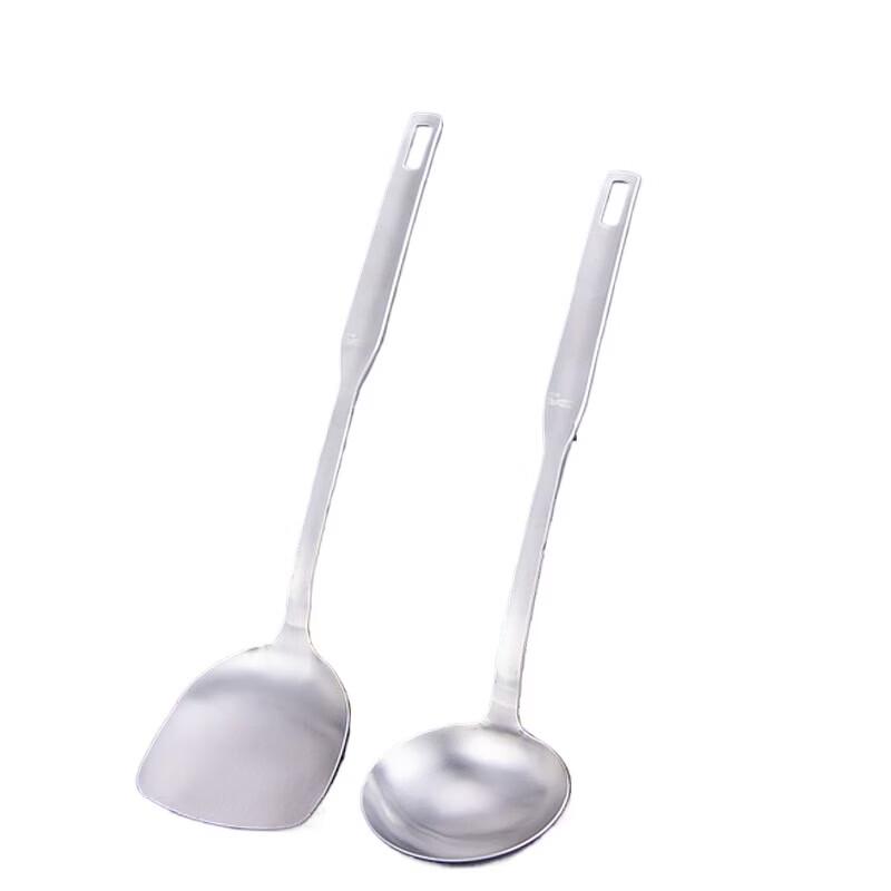 Stainless Steel Soup Spoon & Shovel Set