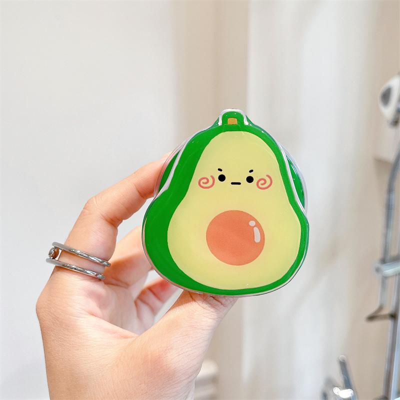 Korean Cute Cartoon Fruit Magnetic Holder Grip Tok Griptok Phone Stand Holder Support For iPhone 15 14 For Pad Magsafe Smart Tok