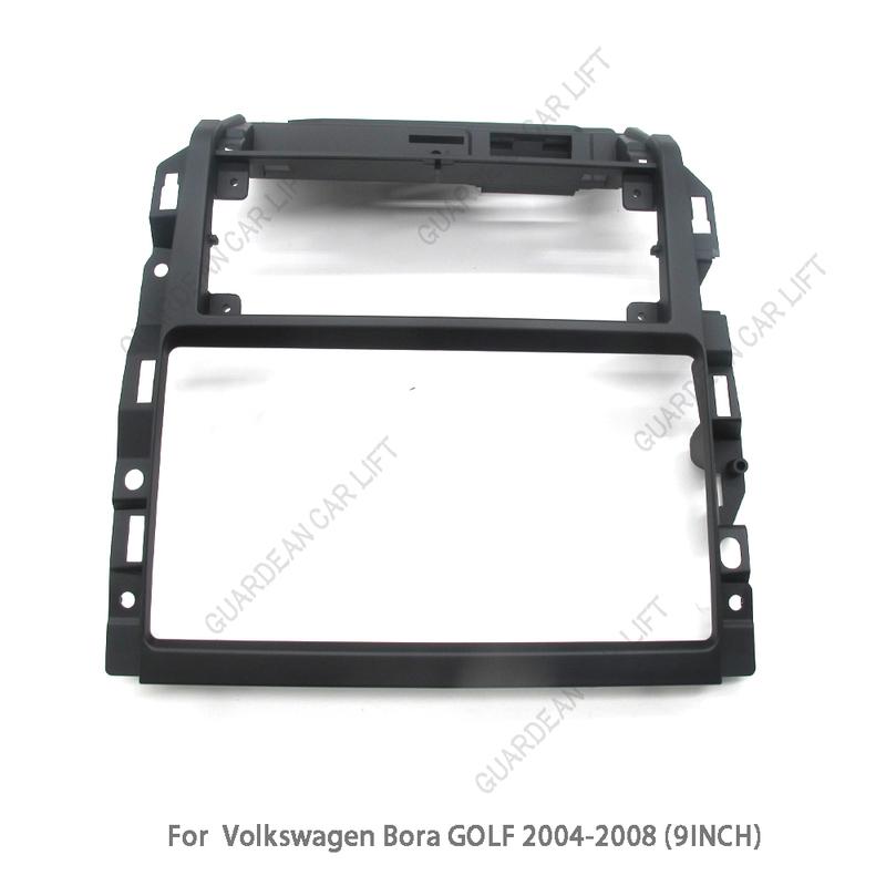 9 Inch Car Radio Fascia Adapter For Volkswagen Bora Jetta mk4 GOLF 2004-2008 Android Radio Frame Dash Fitting Panel Cable Kit