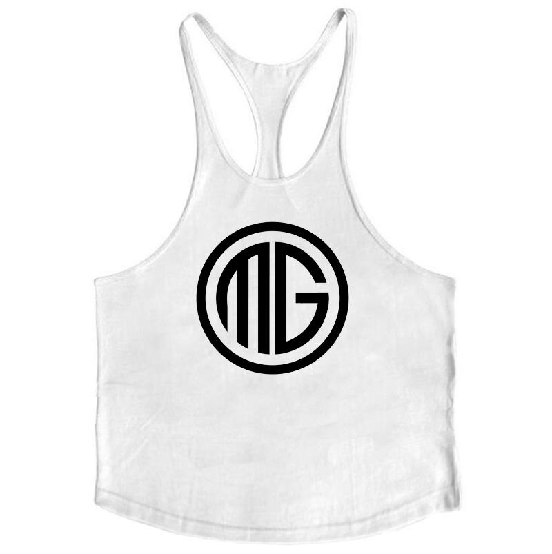 Muscleguys Summer Comfortable Fitness Man Cotton Tank Tops Bodybuilding Stringer Gyms Vest Sexy Workout Tops