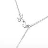 Decorated with Tassel Butterfly Necklace, Female Tassel Collarbone Chain, New Year's Light Luxury and Niche Feeling