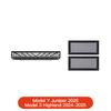 YZ For Tesla Model 3 Y Highland Juniper 2025 Under Seat Rear Air Vent Protect Cover Anti-block Backseat Outlet Grille Protection