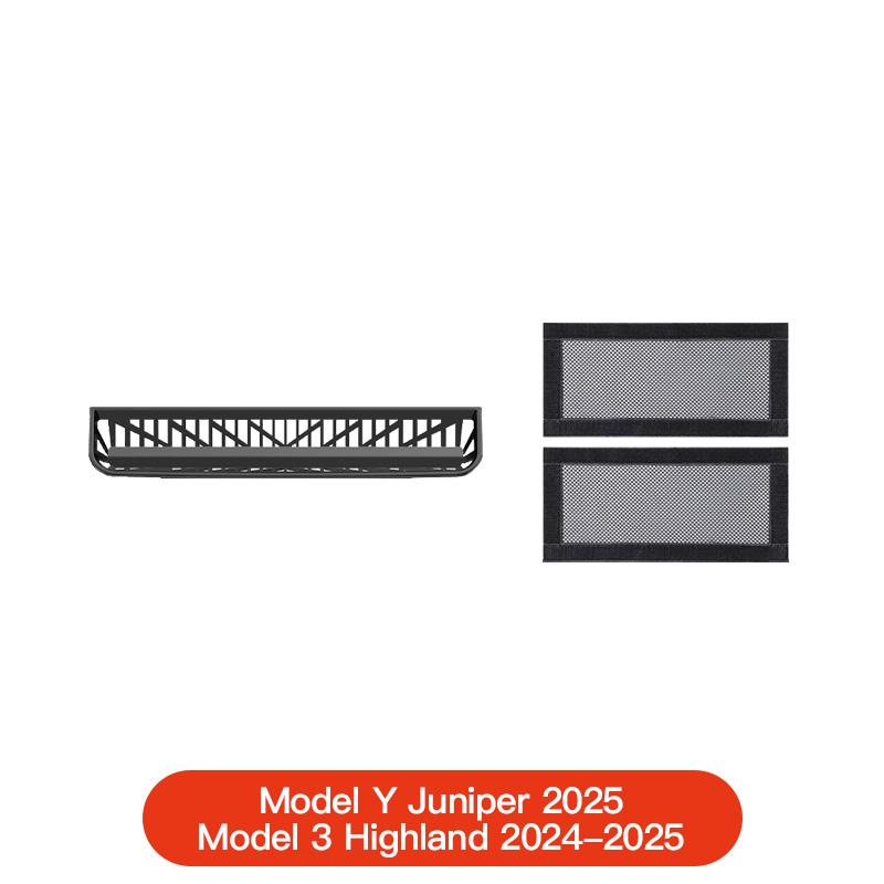 YZ For Tesla Model 3 Y Highland Juniper 2025 Under Seat Rear Air Vent Protect Cover Anti-block Backseat Outlet Grille Protection