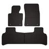 Dywaniki Samochodowe Gumowe Do: Range Rover III L322 Vogue SUV (2001-2012) - Czarne, Dopasowane