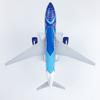 16cm for Malaysia Wave Line B777 Airplane Diecast Metal Finished Aircraft Model Decorative Bookcase Suitable for Gift Giving