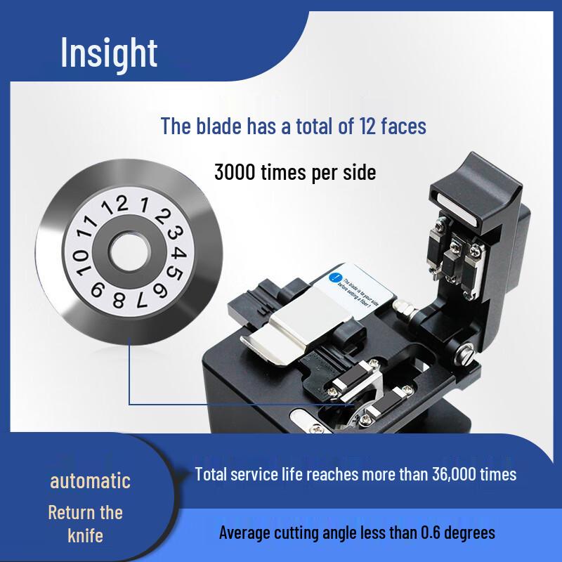 Automatic High-Precision Fiber Optic Cleaver