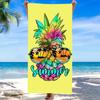 Sunglasses Tropical Beach Towel Microfiber Oversized Quick Drying Bath Towels Large Sand Free Pineapple Swimming Blanket Mat