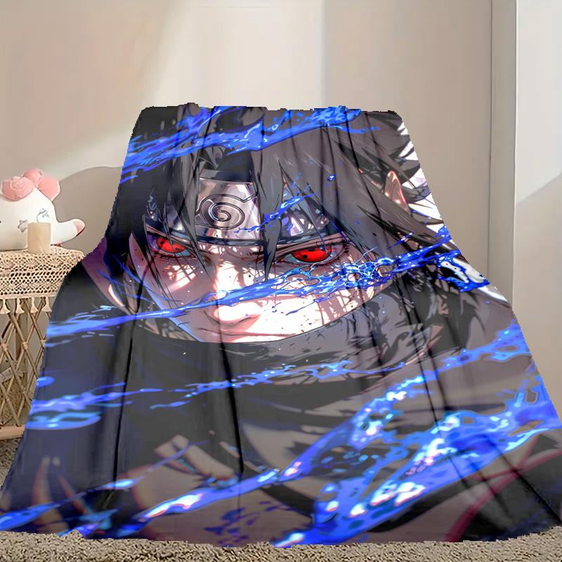 Naruto Pattern Blanket, Cozy Blanket for All-Season Comfort On Sofas, Beds, Office, Car, Camping and Travel