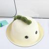 Dinosaur Eyes Baby Straw Hat Cute Super Cute Summer Men and Women Children Beach Sun Hat Children Sunscreen Basin Hat